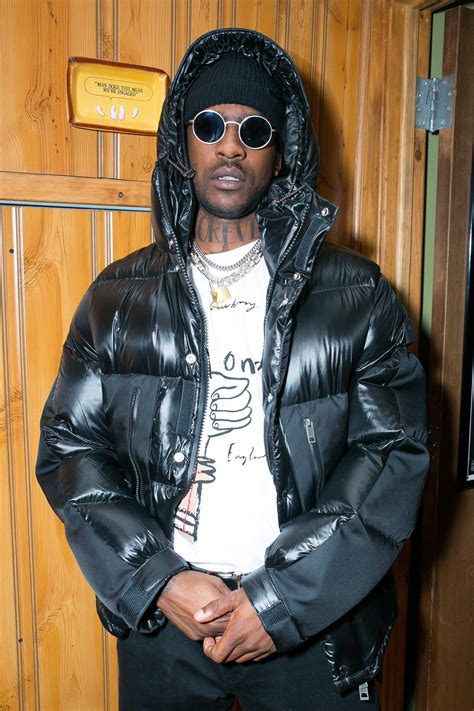 skepta in downfilled burberry coat|At Burberry, Skepta's double.